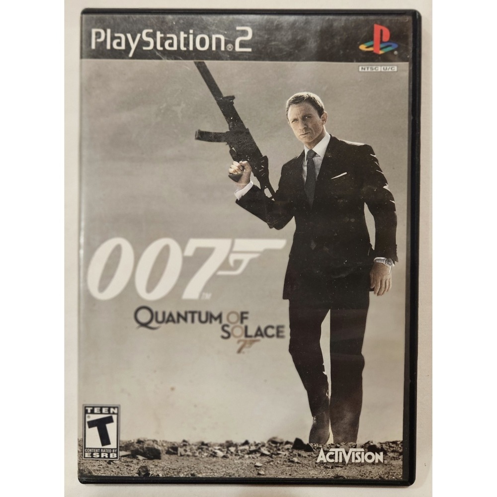 007 Quantum of Solace PS2 PlayStation 2 Complete CIB  James Bond